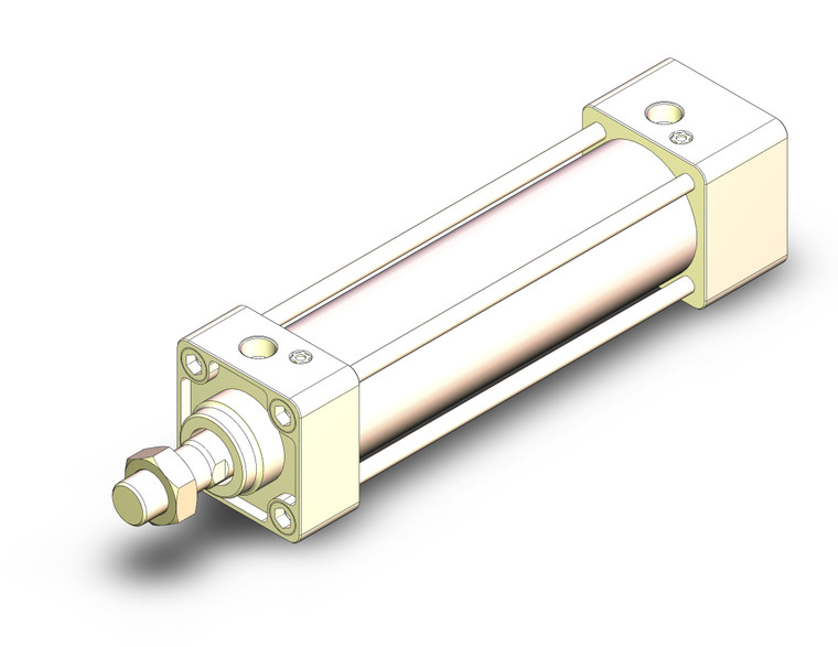 SMC MDBBB50-150-HN Cyl, Tie Rod, End Lock