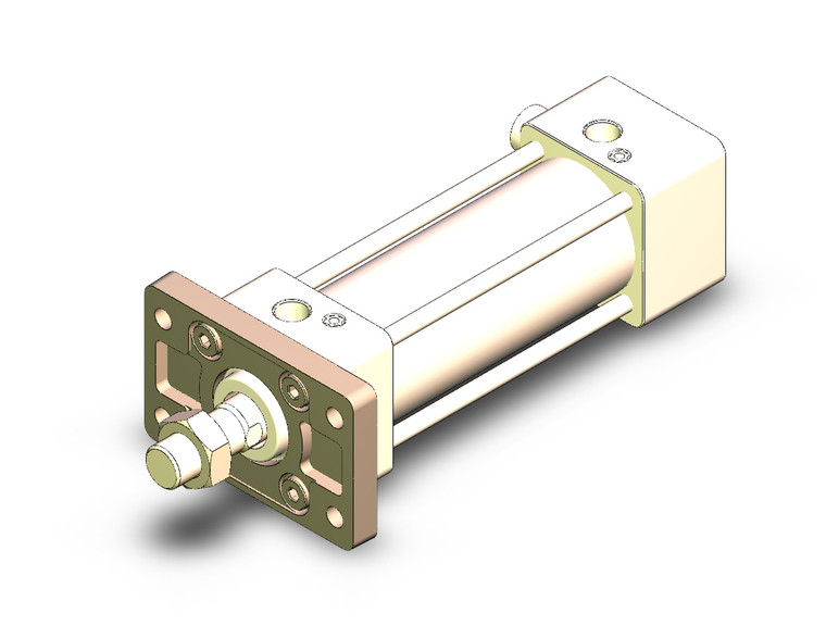 SMC MDBBF50-100-HL Cylinder, Mb, Tie Rod, With End Lock