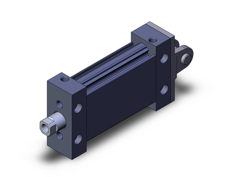 SMC MUD25-40DZ Cyl, Compact, Plate