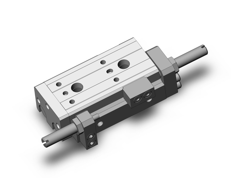 SMC MXQR12L-30B Cyl, Air Slide Table, Reversible Type