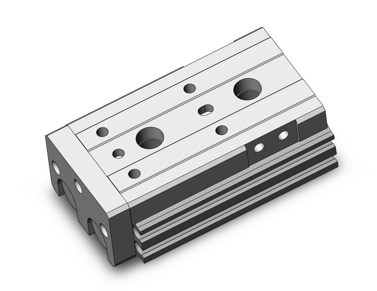 SMC MXQR8-20 Guided Cylinder