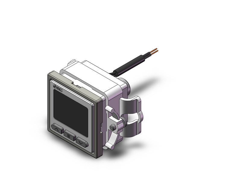 SMC ISE20-N-N01-LB 3 Screen Hi Precision Dig Press Switch