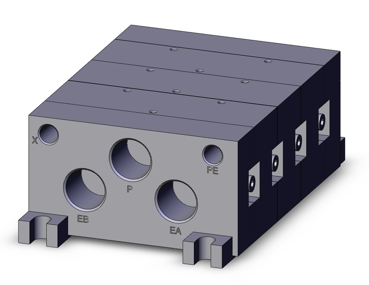 SMC VV5FR3-40-031-03F 4/5 Port Solenoid Valve