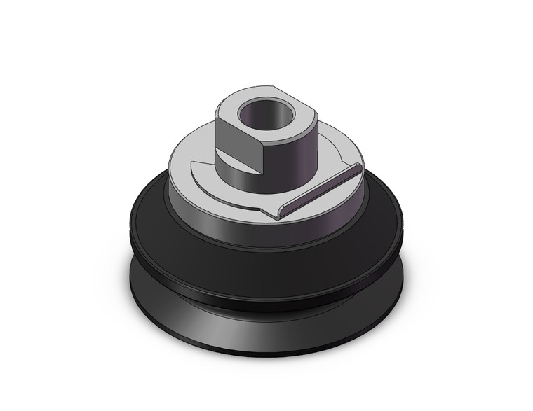 SMC ZP3E-T80BMCL-B18 Vertical Vacuum Inlet W/Adapter