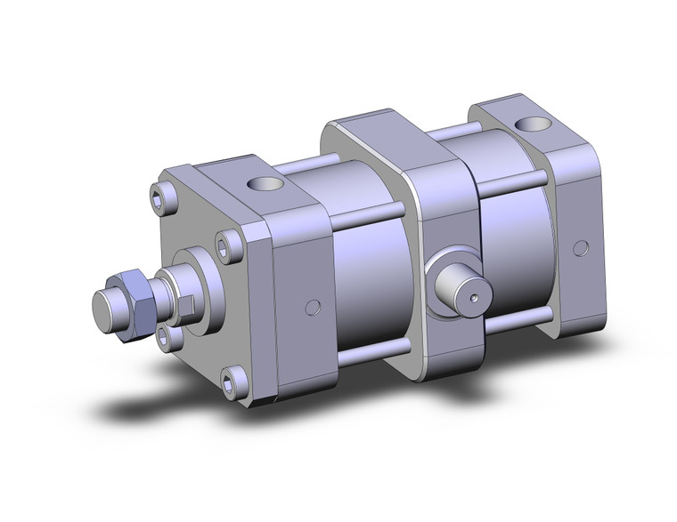 SMC NCDA1T400-0400-XB5 Cylinder, Nca1, Tie Rod