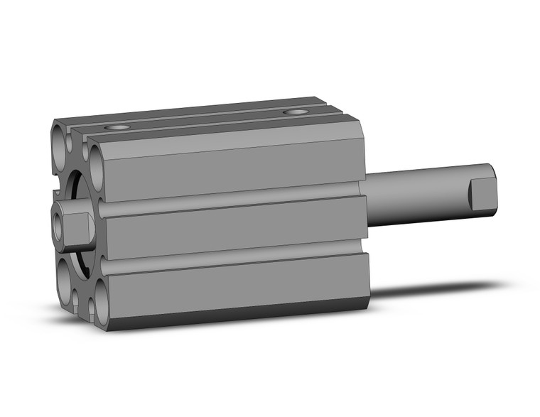 SMC CQSWB20-25D Cyl, Compact, Dbl Rod