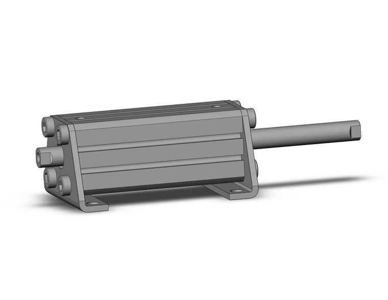 SMC CDQSWL20-50D Cyl, Compact, Dbl Rod