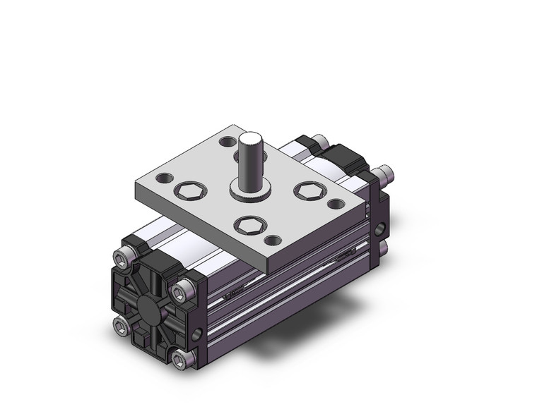 SMC CDRA1FSU80TF-180Z-M9PA Actuator, Rotary, Rack & Pinion Type