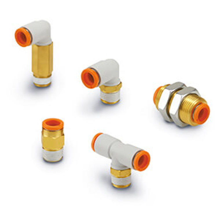 SMC KQ2H01-M5A1 Fitting, Male Connector