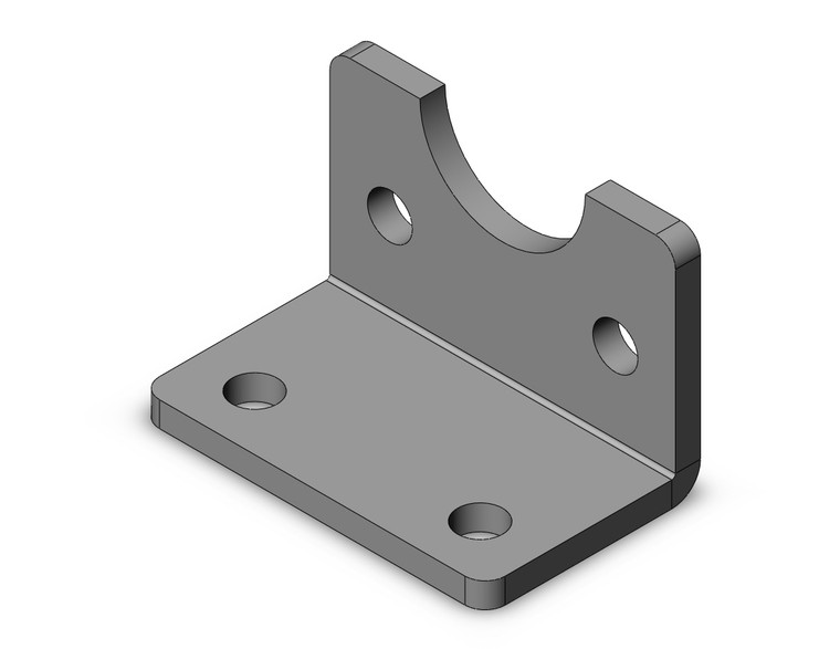 SMC HY-L050SUS hygienic actuator foot mount