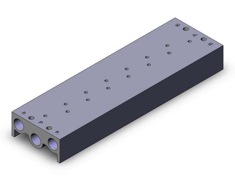 SMC VV5F3-30-071-00T Manifold Base