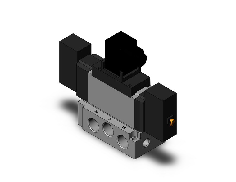 SMC VFS3410-1DZC-03 Valve Dbl Non Plug-In Base Mt