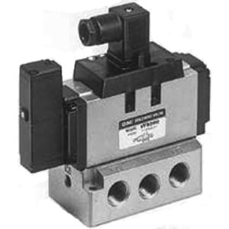 SMC 30-VFS5210-5DZ-06F VFS5000 Series 5 Port Pilot Operated Solenoid Valve Metal Seal,Non Plug-in Conforming To CSA Standard