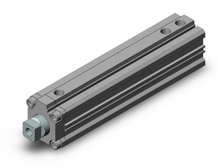 SMC RZQA32-125-100 Cylinder, 3-Position