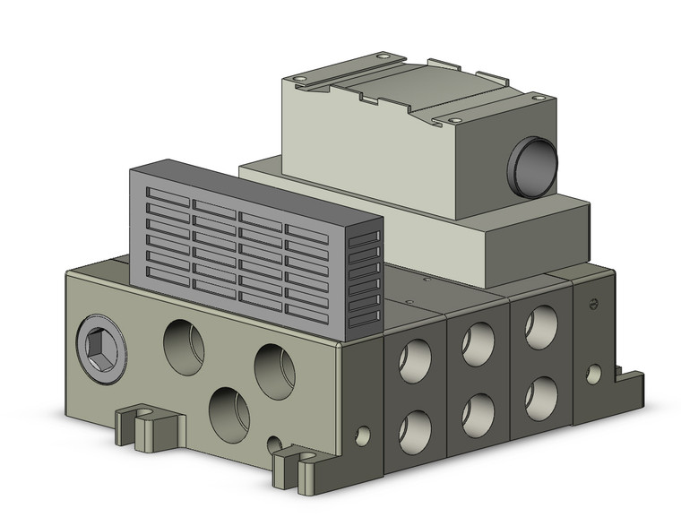 SMC VV5Q51-0304TTU-SD Vv5Q Manifold