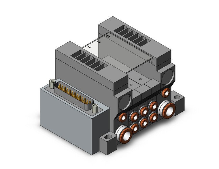 SMC VV5Q11-03C4FU0-NRS 4/5 Port Solenoid Valve