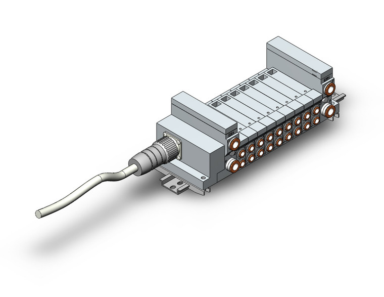 SMC VV5Q21-09N7M2-DW 4/5 Port Solenoid Valve