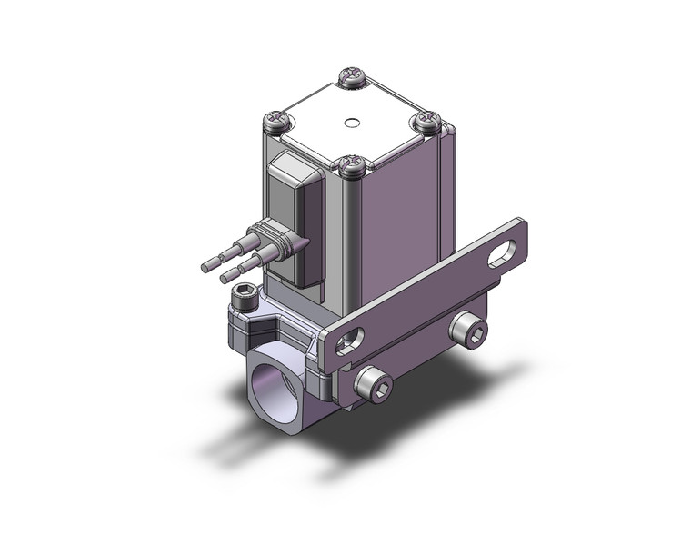 SMC VXZ233DFEXB Pilot Op 2 Port Solenoid Valve, (N.C.)