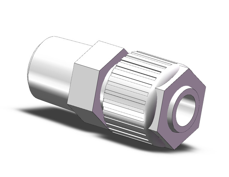 SMC LQHB07-N-1 bore through connector