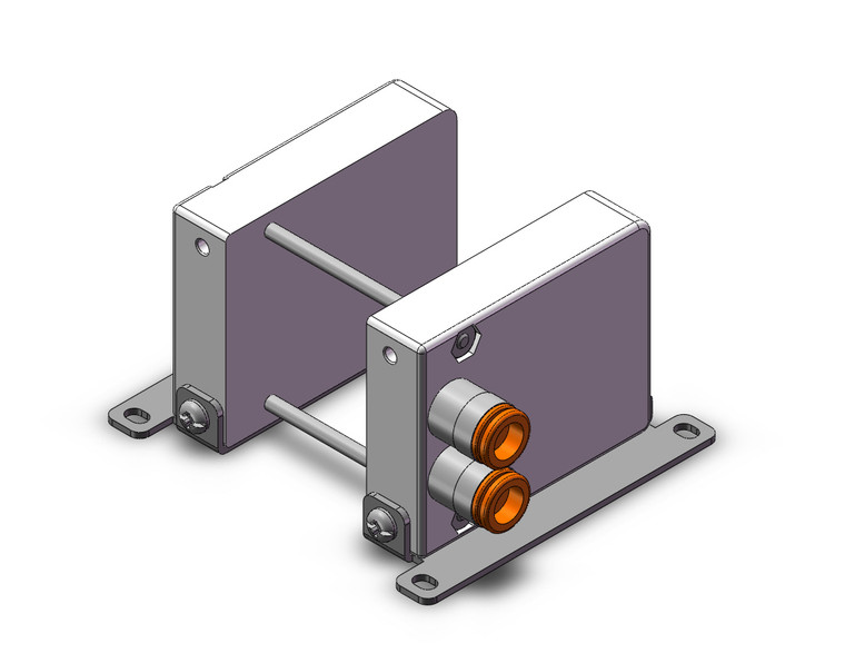 SMC VV100-10FBD2-03U2-N7F1 Plug-In Connector Type Mfld
