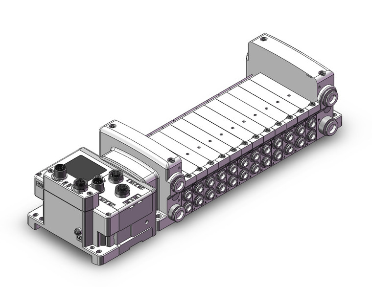 SMC VV5QC21-12C6SD6Q2N 4/5 Port Solenoid Valve