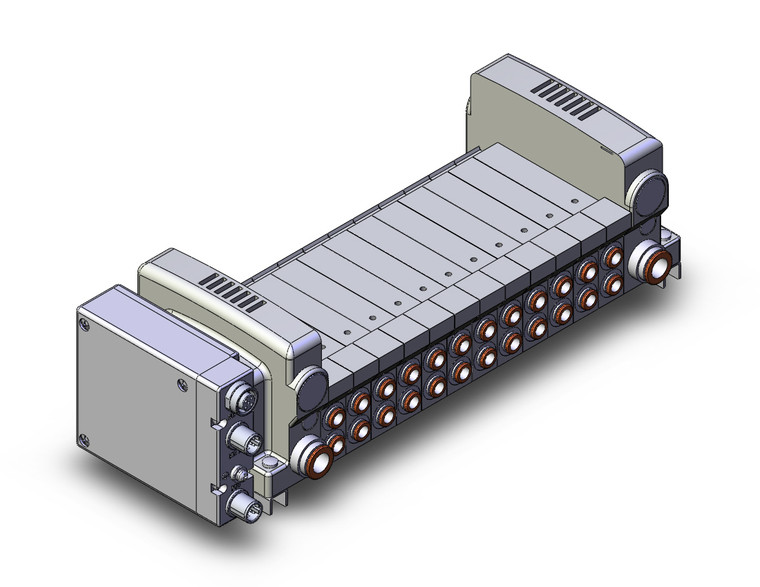 SMC VV5QC21-12C6SEA-D0S Vqc Manifold