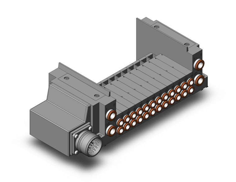 SMC SS5Y3-10M-12B-C6A0 Ss5Y3 12 Sta Manifold Base