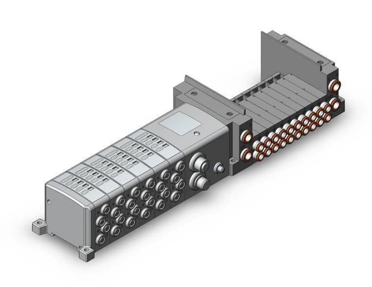 SMC SS5Y3-10SZE6F-10B-N7AA Ss5Y3 10 Sta Manifold Base