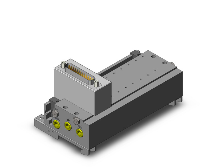 SMC SS5Y3-52F1-08U-00TD0 Plug-In Metal Base