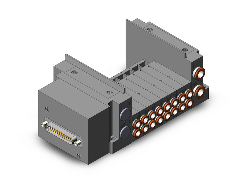 SMC SS5Y3-10FW2-08U-C6 Ss5Y3 8 Sta Manifold Base