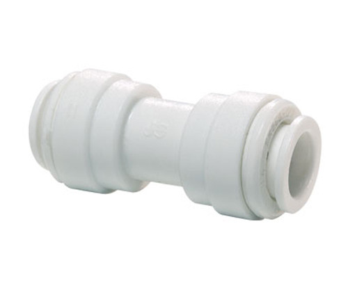 John Guest CI0408W White Acetal Union Connector 1/4  Pack of 10