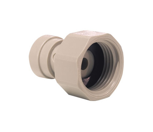 John Guest CI320816S Gray Acetal Faucet Connector 1/4 x 3/4 BSPP  Pack of 10