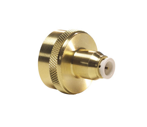 John Guest NC2098LF Brass Female Connector (Garden Hose) 1/4 x 3/4 - 11.5 NH, Lead Free  Pack of 10