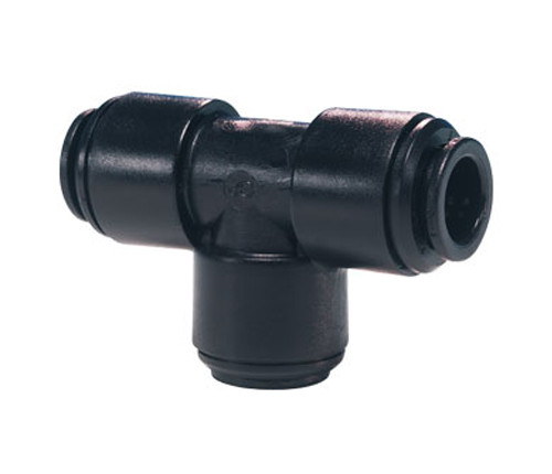 John Guest PM0218E Black Acetal Union Tee 18mm Pack of 5