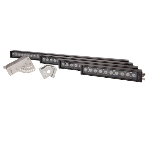 SensoPart LB 625 WK 24 A35 3L5 Lightbar, 625mm, white, clear glass, 24VDC, 35°, 3 x M12 5 pin