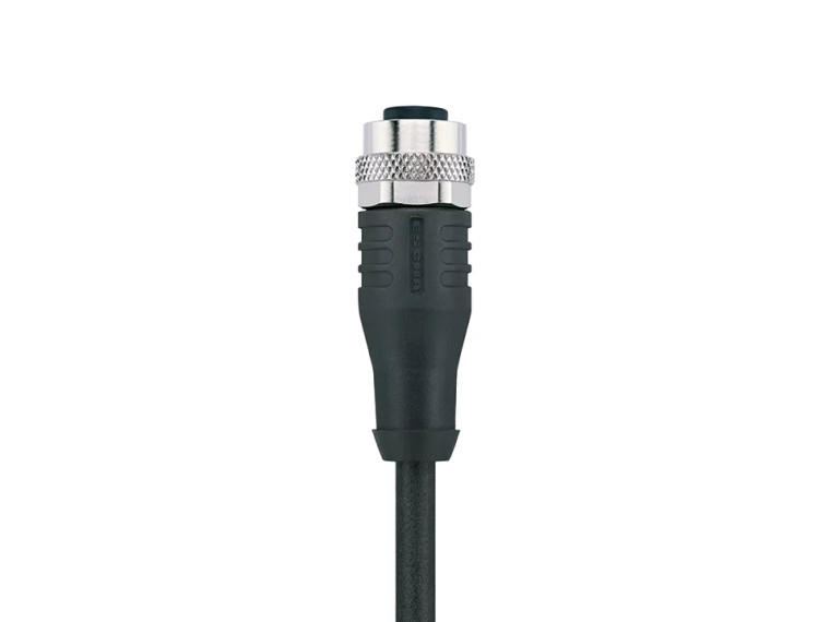 SensoPart L4S-5m-G-PVC Accessories, M12 connector cable, 4 Pol, shielded, 5m, straight, PVC