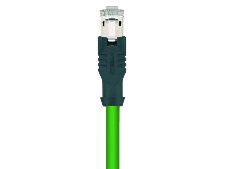 SensoPart CI L4MG/RJ45G-GS-30m-PUR Ethernet, cable, 30m, M12, Straight Connector, 4pole / RJ45 shielded