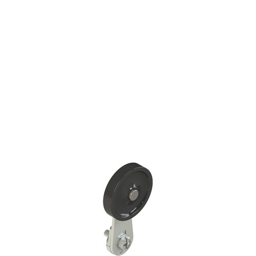Pizzato VF L52-R25 Straight Lever with 35mm Technopolymer Roller for Industrial Applications