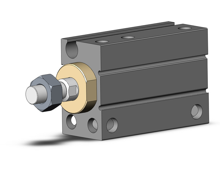 SMC 10-CDUJB8-8DM Cyl, Free Mount, Dbl Acting