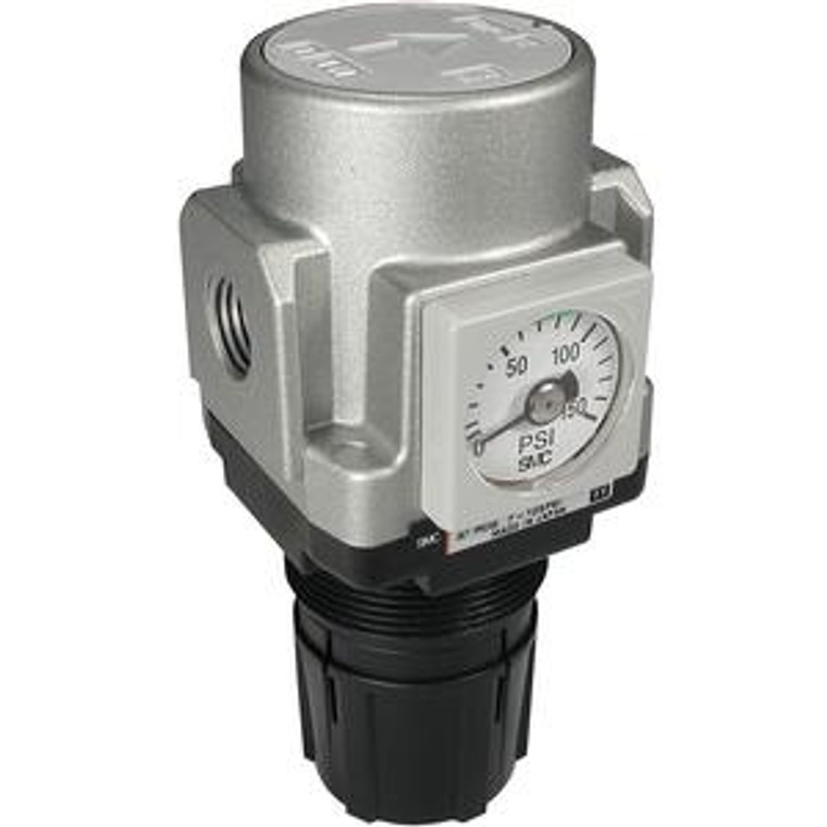 SMC AR10-M5-1 AR10-60 Series Modular Type, Regulators (With Backflow Function Option)