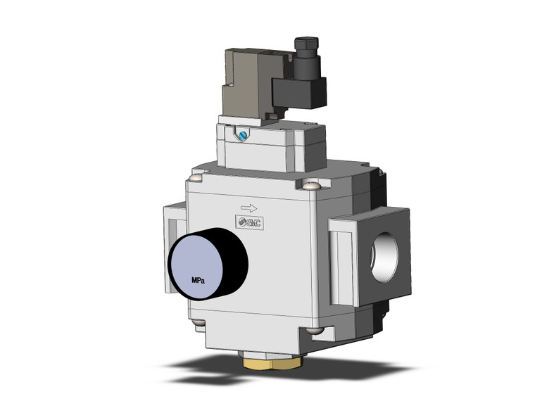 SMC AV5000-06GS-5DZB-A Soft Start-Up Valve