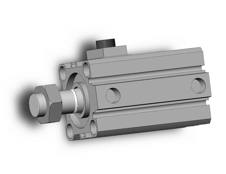 SMC CBQ2B32-15DCM-RN Cyl, Compact, Locking