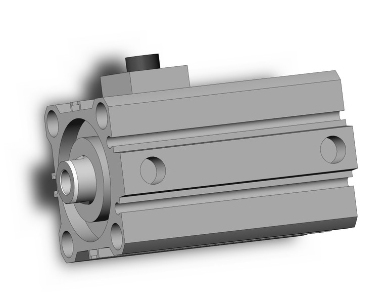 SMC CBQ2B40-20DC-RN Cyl, Compact, Locking