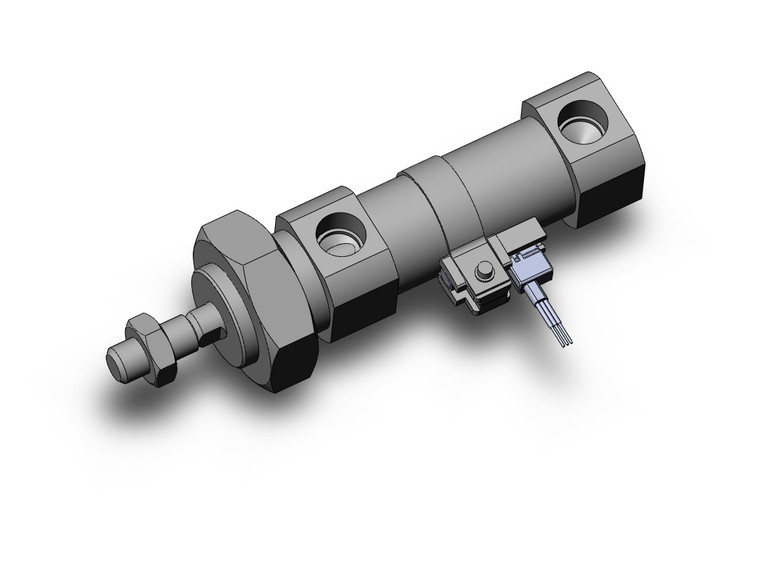 SMC CD85F20-10S-B-M9PWVMBPCS Cylinder, Iso, Sgl Acting