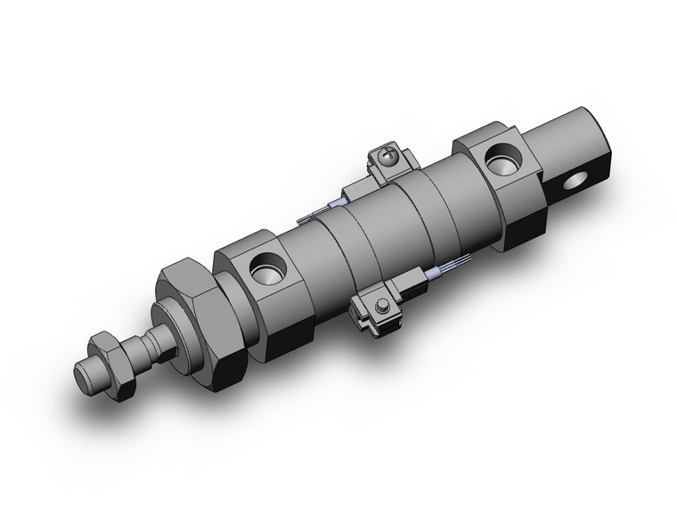SMC CD85N25-25-B-M9PSDPC Cylinder, Iso, Dbl Acting