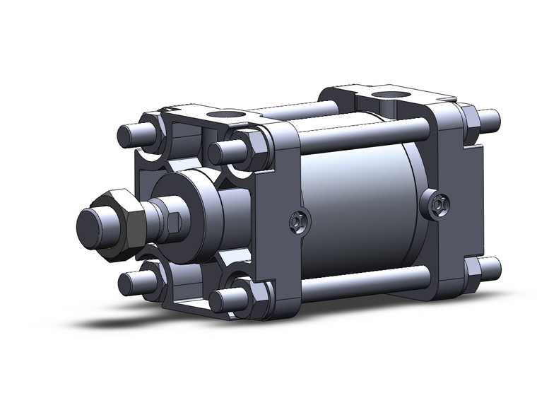 SMC CDA2B63TN-25Z Air Cylinder, Tie Rod