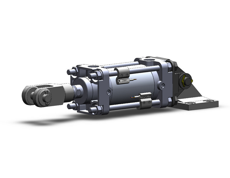 SMC CDA2D50-50Z-NW-M9PWL Air Cylinder, Tie Rod