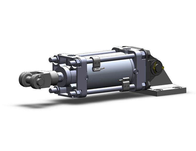 SMC CDA2D80TN-100Z-NW-M9PWL Air Cylinder, Tie Rod