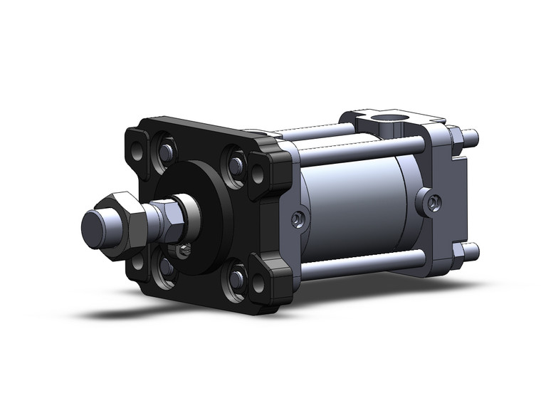 SMC CDA2KF50TN-25JN Air Cylinder, Non-Rotating, Rod Boot