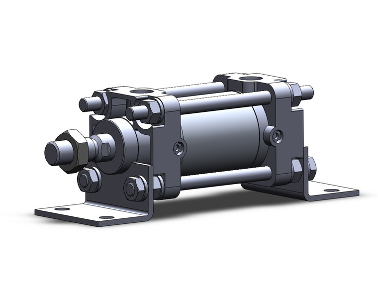SMC CDA2L40-25Z Air Cylinder, Tie Rod